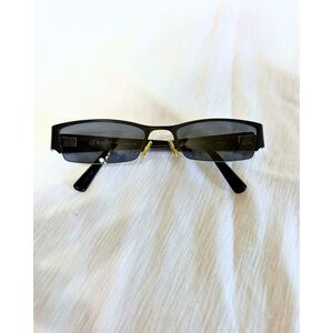 Dereon DOC316 001 Semi-Rimless Prescription Sunglasses Black Y2K House of Dereon
